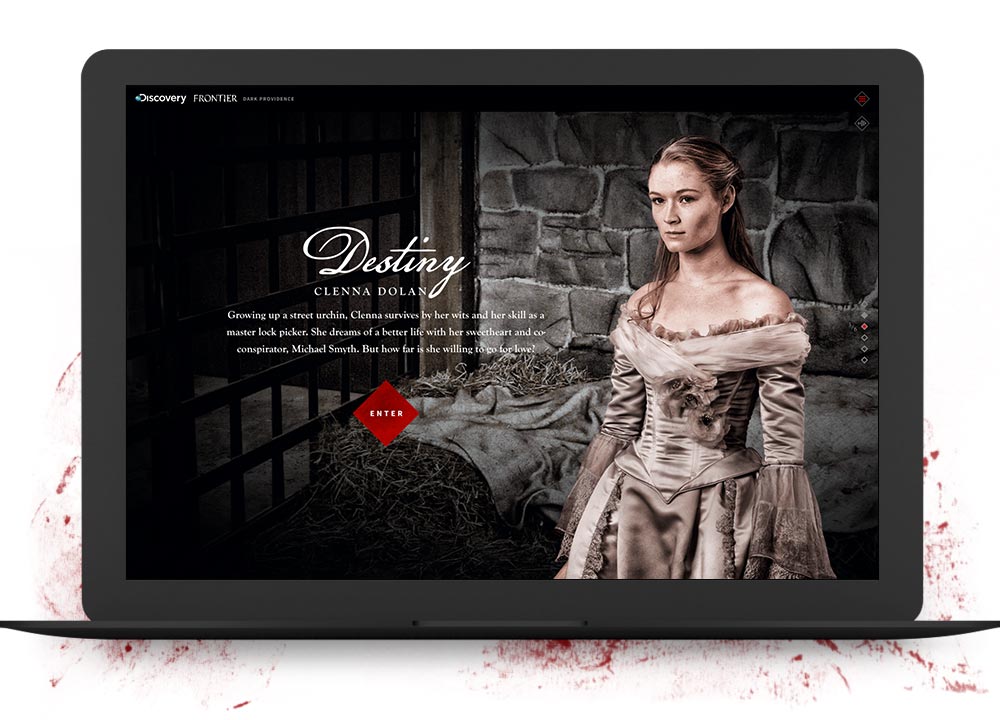 Clenna Dolan's Destiny character gateway on a laptop