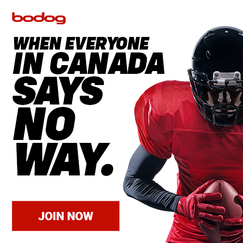 NFL #MAKEAPLAY square banner ad, animated